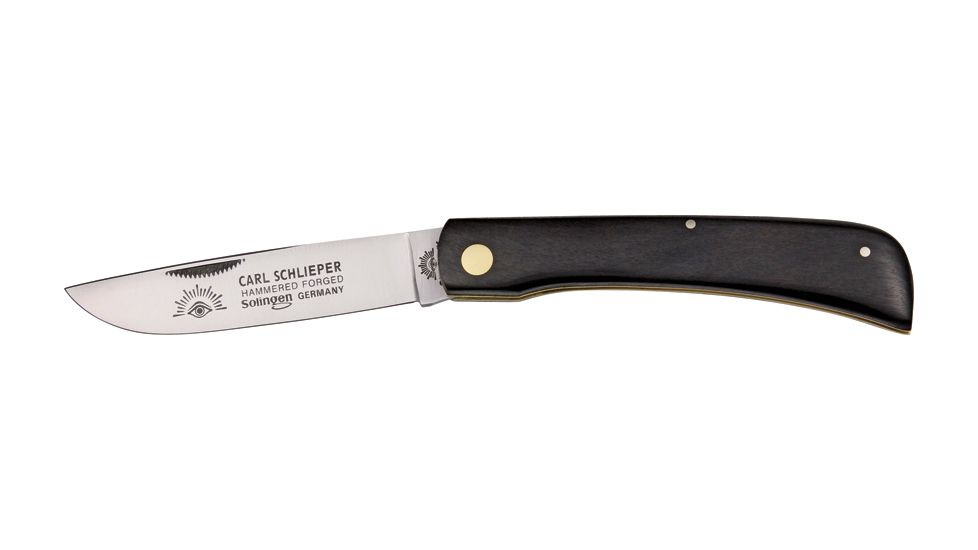German Eye Work Knife Wood Folding Knife,Solingen Steel Blade, Wood Handle GE99
