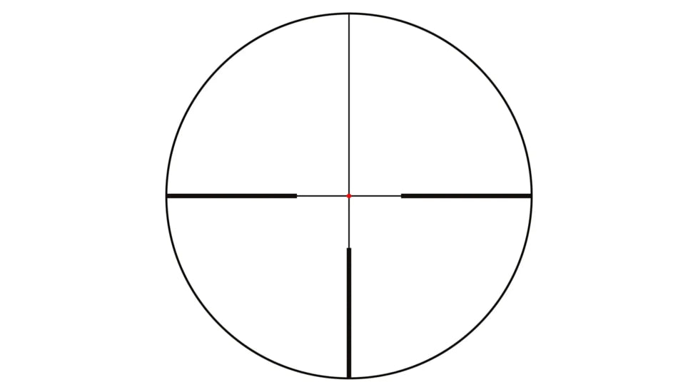 German Precision Optics Centuri 2.5-15x44mm 30mm Tube Rifle Scope, Second Focal Plane, G4i Reticle, Black, RC631