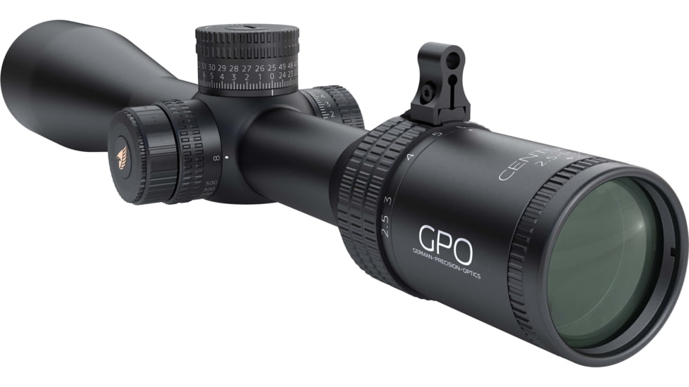 German Precision Optics Centuri 3-18x50mm 30mm Tube Rifle Scope, Second Focal Plane, G4i Reticle, Black, RCX652