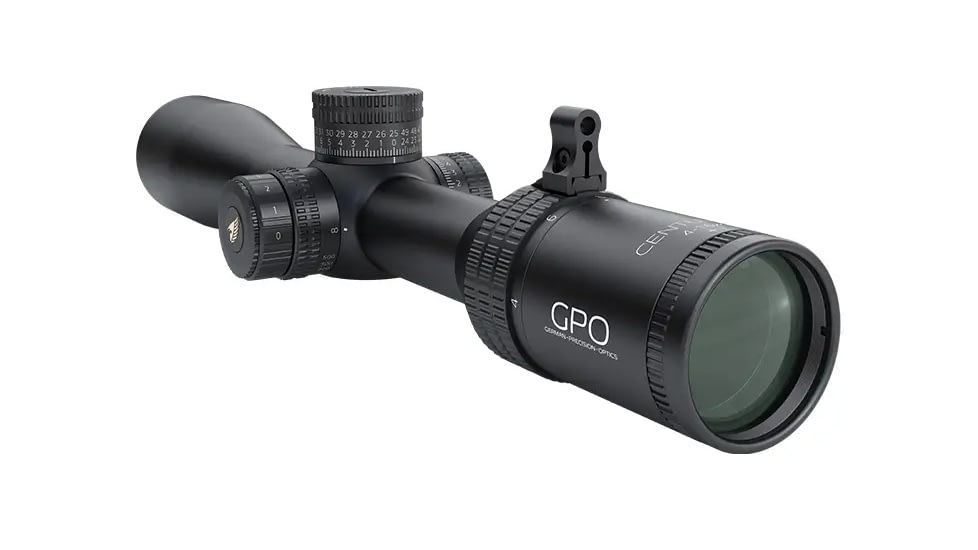 German Precision Optics Centuri 4-16x44mm 30mm Tube Rifle Scope, Second Focal Plane, MOAi, Black, RC440