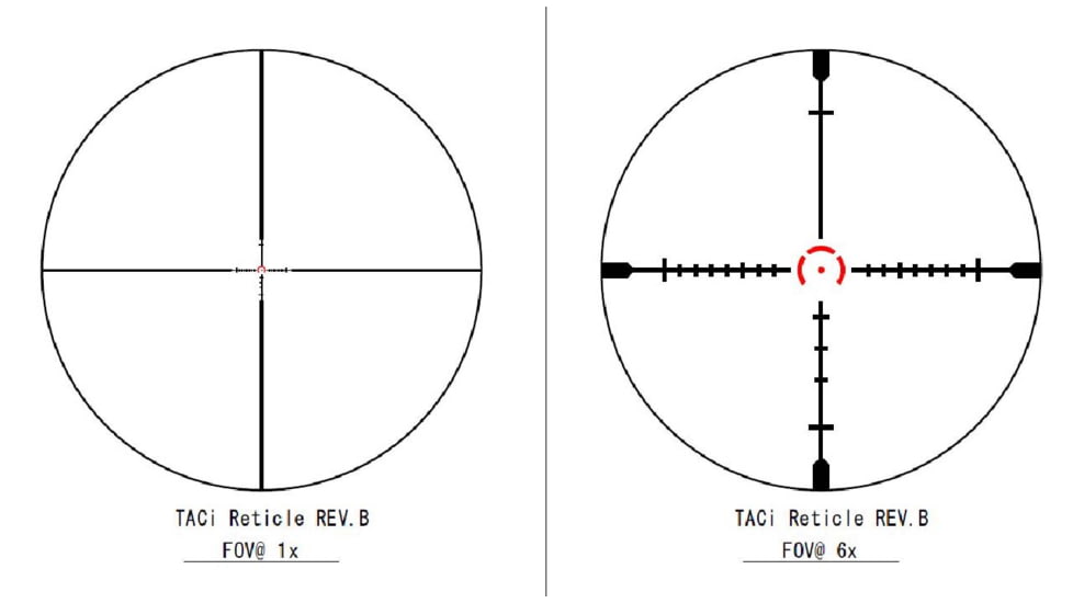German Precision Optics Centuri 4-16x44mm 30mm Tube Rifle Scope, First Focal Plane, Compact FFP Reticle, Black, RCX451