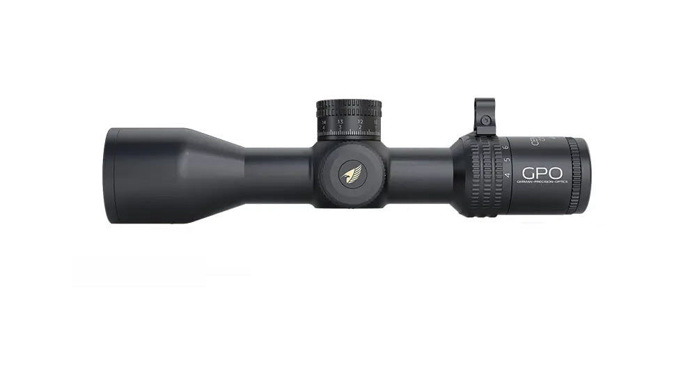 German Precision Optics Centuri Compact 4-16x44mm 30mm Rifle Scope, First Focal Plane, MIL-FFP, Black, RC450