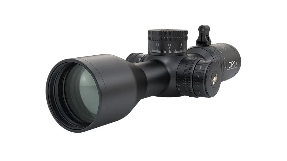 German Precision Optics Centuri Compact 4-16x44mm 30mm Rifle Scope, First Focal Plane, MIL-FFP, Black, RC450