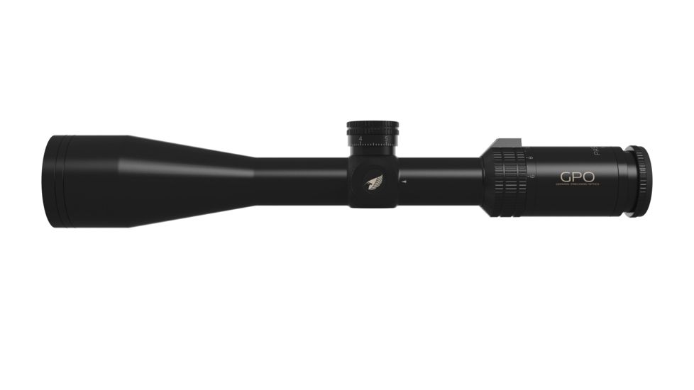 German Precision Optics GPO PASSION 4X 6-24x50 Rifle Scope, Plex Reticle, Black Matte R460