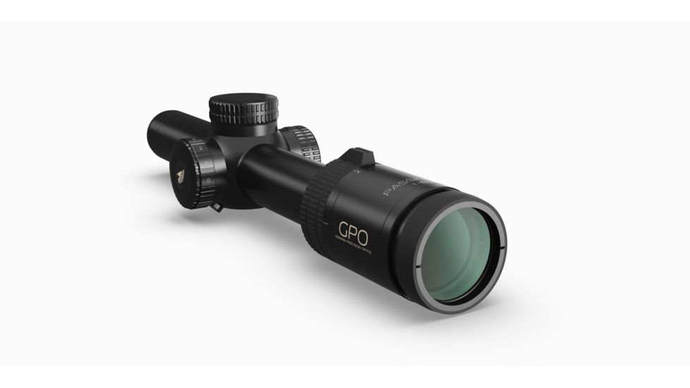 German Precision Optics GPO PASSION 8X 1-8x24i Rifle Scope, G4i Reticle, Black Matte R800