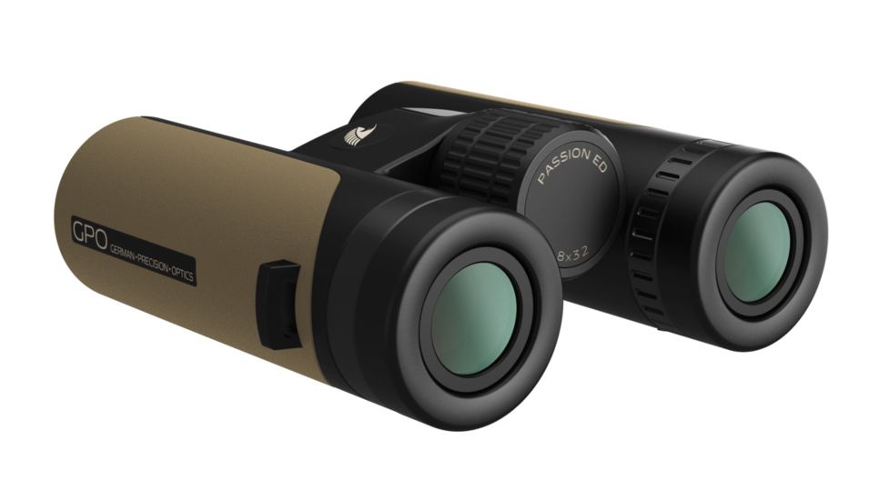 German Precision Optics GPO PASSION ED 8x32ED Binocular, Desert Sand, 8x32ED, B302