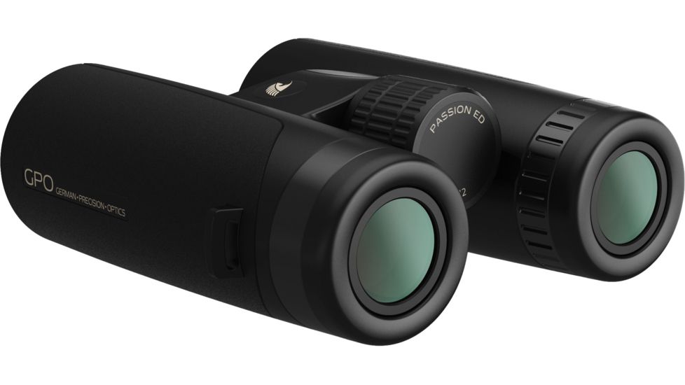 German Precision Optics GPO PASSION ED 10x42ED Binocular, Charcoal Black, 10x42ED, B360