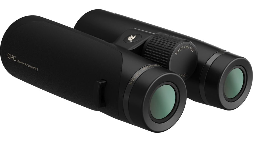 German Precision Optics GPO PASSION HD 10x50HD Binocular, Charcoal Black, 10x50HD, B660