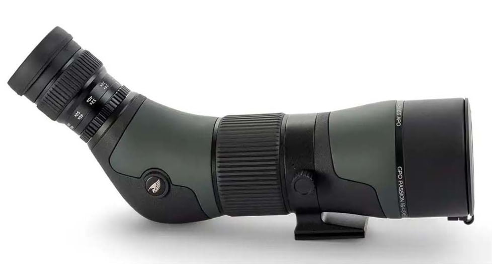 German Precision Optics Passion APO 16-48x65mm Spotting Scope, Angled, Black/Green, SP200