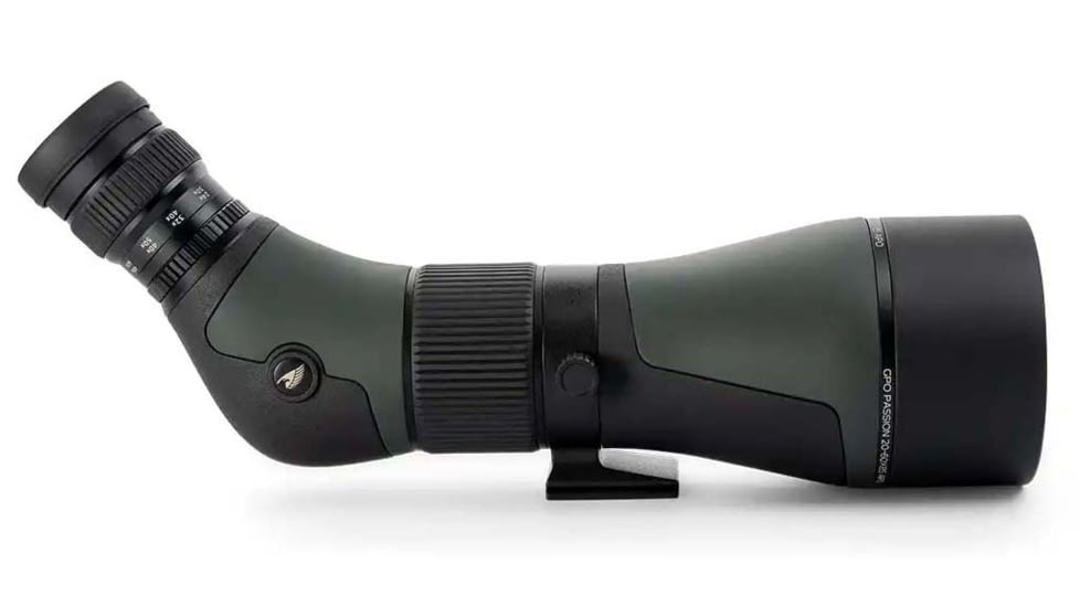 German Precision Optics Passion APO 20-60x85mm Spotting Scope, Angled, Black/Green, SP300