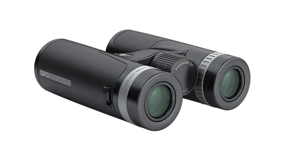 German Precision Optics Passion SD 10x42mm Schmidt-Pechan Prism Binocular, Black/Silver, B250