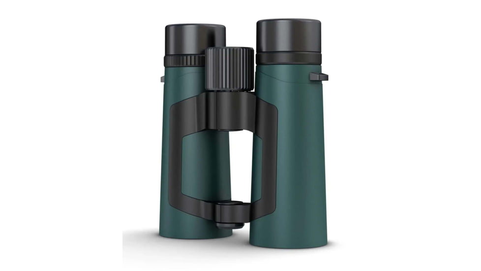 German Precision Optics Polariz 10x42mm Roof Binocular Bundle, Black/Green, B100-BU