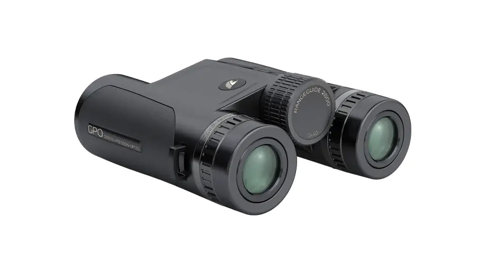 German Precision Optics RangeGuide 10x40mm Binocular Rangefinder, Black, BX731