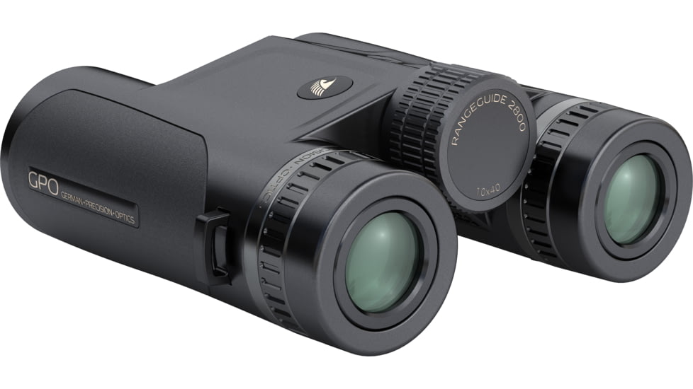 German Precision Optics RangeGuide 8x40mm Binocular Rangefinder, Black, BX730