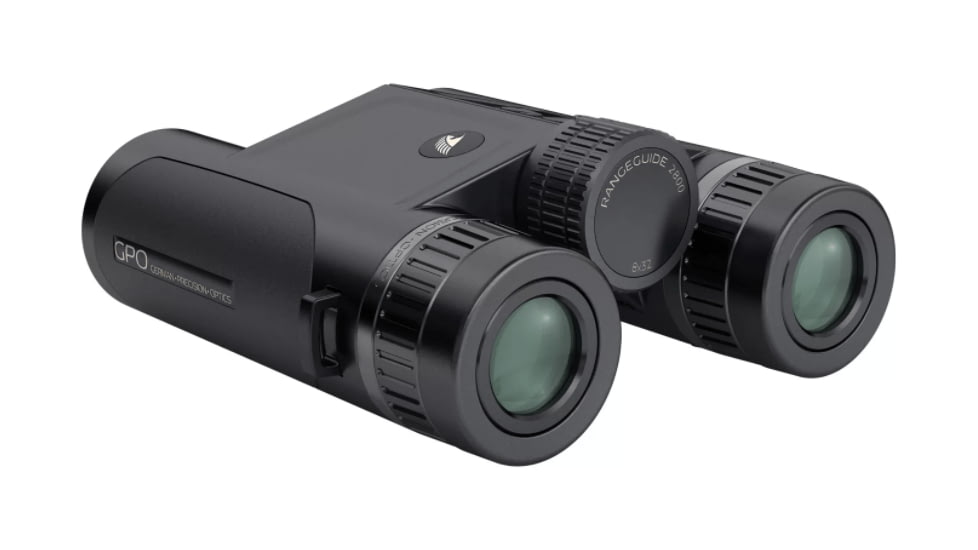 German Precision Optics RANGEGUIDE 8x32 Rangefinding Binocular, Black, BX700