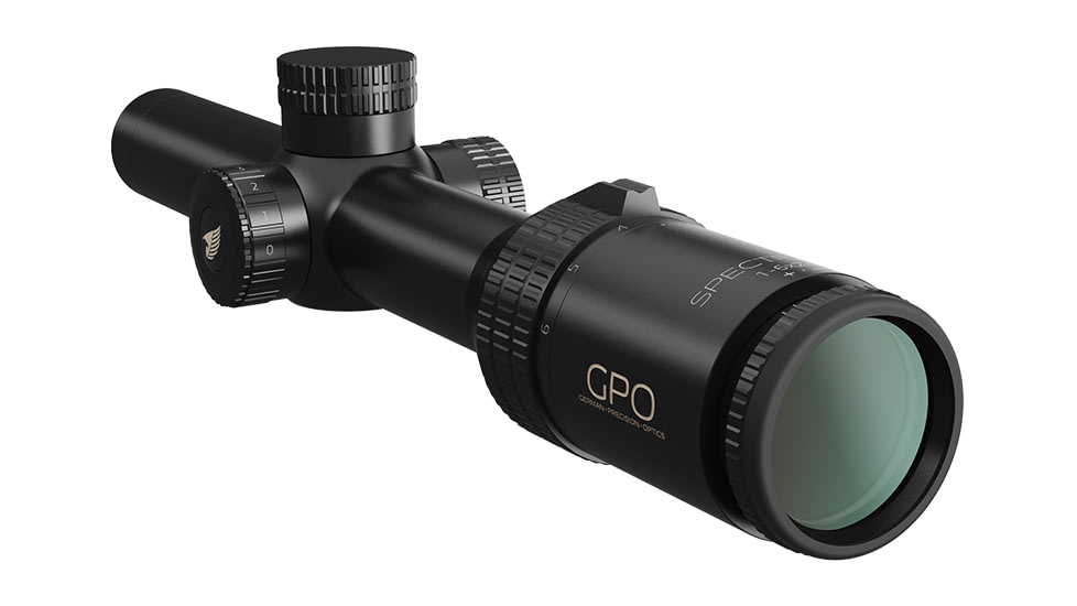 German Precision Optics SPECTRA 6x Rifle Scope, 1-6x24i, 30mm Tube, G4i reticle, Black, RS610