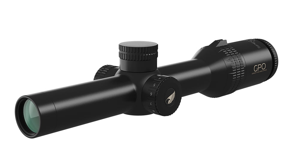 German Precision Optics SPECTRA 6x Rifle Scope, 1-6x24i, 30mm Tube, G4i reticle, Black, RS610