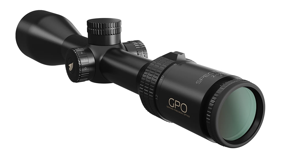 German Precision Optics SPECTRA 6x Rifle Scope, 2-12x50i, 30mm Tube, G4i reticle, Black, RS650