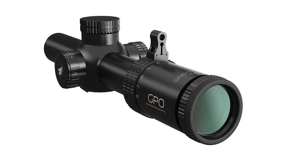German Precision Optics SPECTRA 8x Rifle Scope, 1-8x24i, 30mm Tube, G4i reticle, Black, RS800