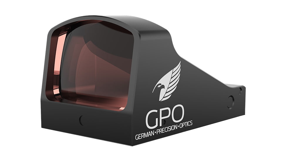 German Precision Optics SPECTRA REFLEX DOT 22x16mm Red Dot Sight, 3 MOA, Black Matte, RS120