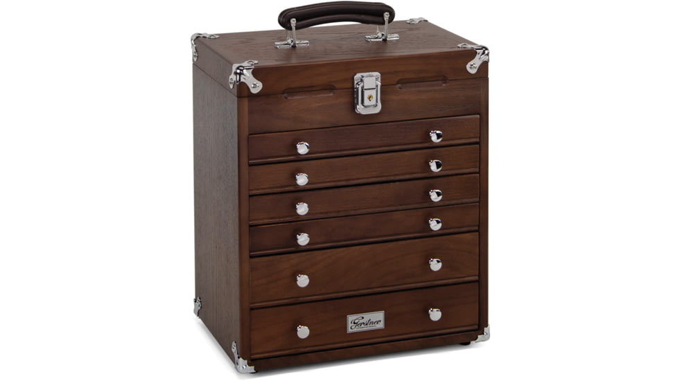 Gerstner 6-Drawer Collector's Chest Oak, GERT16D