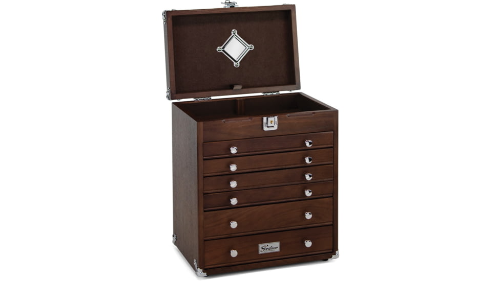 Gerstner 6-Drawer Collector's Chest Oak, GERT16D