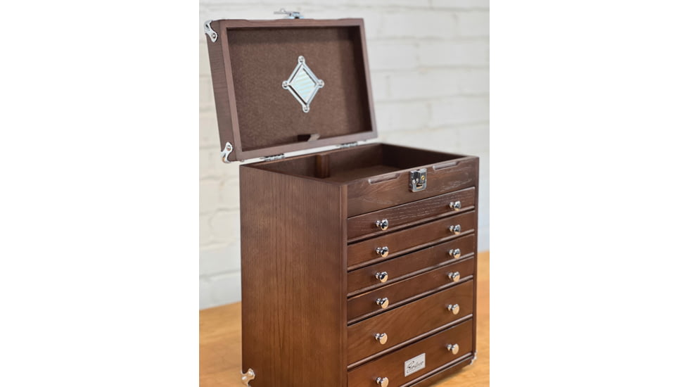 Gerstner 6-Drawer Collector's Chest Oak, GERT16D