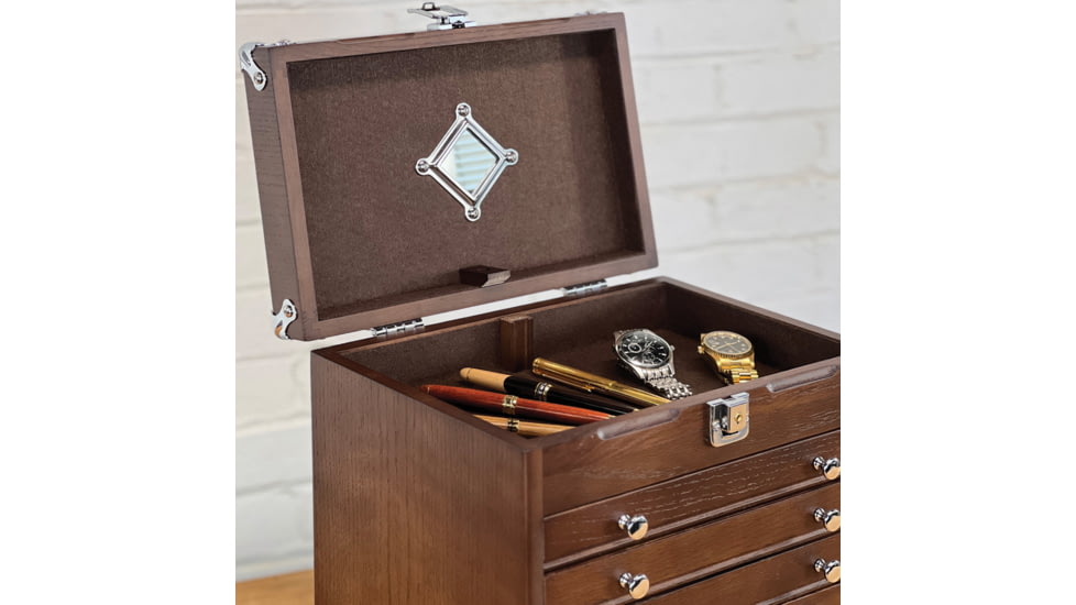Gerstner 6-Drawer Collector's Chest Oak, GERT16D