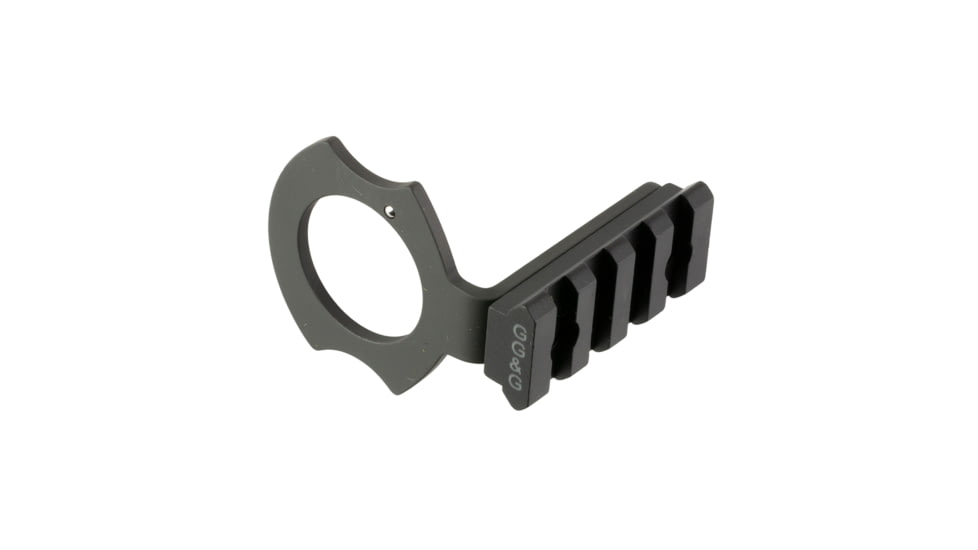 GG&amp;G Flashlight Mount, Fits Mossberg 590, Anodized Finish, Black