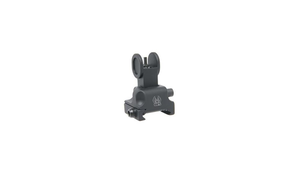 GG&amp;G Top Mounted Deployable Front Sight, Tritium Indicator, Black, GGG-1033T