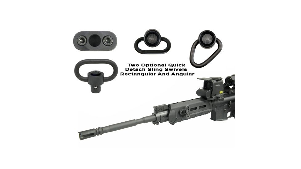 GG&amp;G M-LOK Quick Detach Sling Attachment, Black GGG-1798
