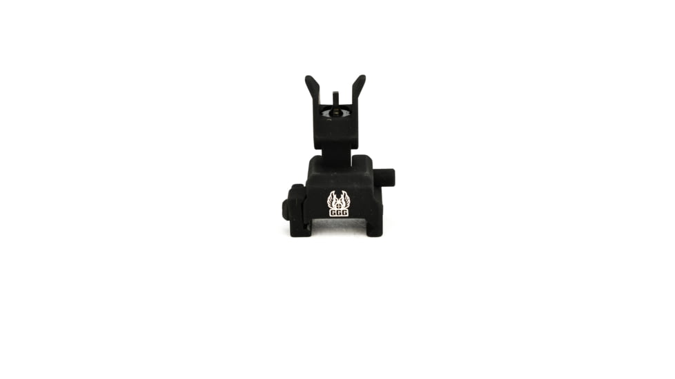 GG&G Top Mounted Deployable Front Sight for Picatinny, Black, GGG-1393