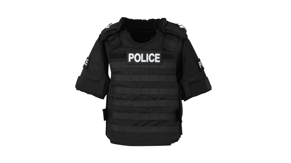GH Armor Systems Gh Swat Molle Vest Lite 3a Black - GHSWATL3AVB
