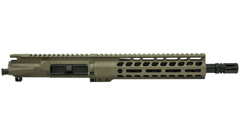 Ghost Firearms Elite Complete Upper Receiver, 7.62x39, 10.5 inch, Carbine Length, 4150 M4 Barrel, 1-10 Twist, 9 inch M-LOK Free Float Hand Guard, A2 Flash Hider, Flat Dark Earth, GF105E9GFR762FDE