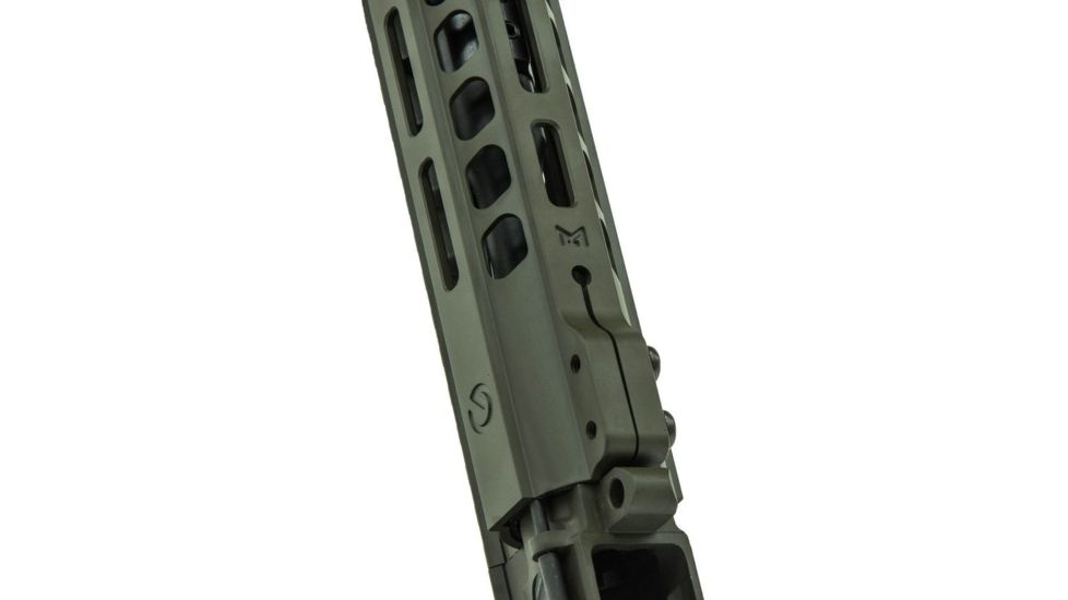 Ghost Firearms Elite Complete Upper Receiver, 9mm 9x19 Para, 7.5 inch, 4150 Light HBAR Barrel, 1-10 Twist, 7 inch M-LOK Free Float Hand Guard, A2 Flash Hider, OD Green, GF75E7GFR9MM-OD