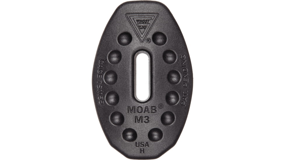 Ghost Inc Ghost MOAB AR Magpul PMAGs Gen 3 Baseplates, 5.56X45mm, .300 Blackout, 3 Pack, Black, GHOMOABARP3BLK