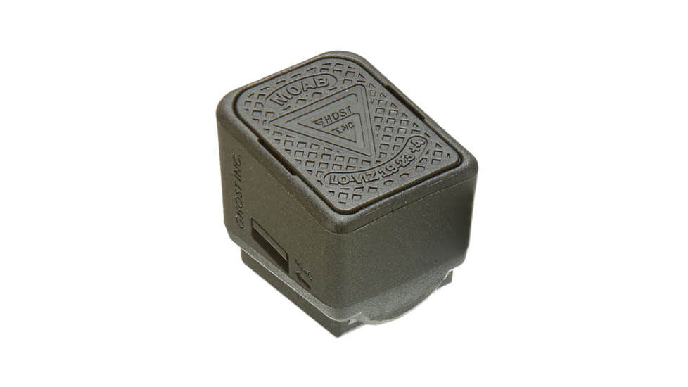 Ghost Inc Glock 2-5 19/23/32 9mm/.40 +3/4 Rounds Rifle Magazine Extension, Black, 4, GHOGL19LOVIZ4BLK