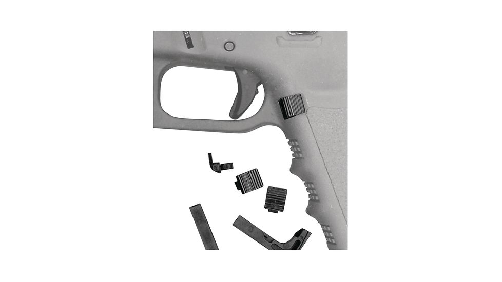 Ghost Inc Lo-Pro Magazine Release For 9mm/.40/.357/.45GAP Fits Glocks Only