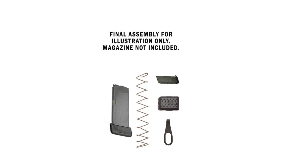 Ghost Inc Magazine Extention Device, Black, Small, GH-MED-SM