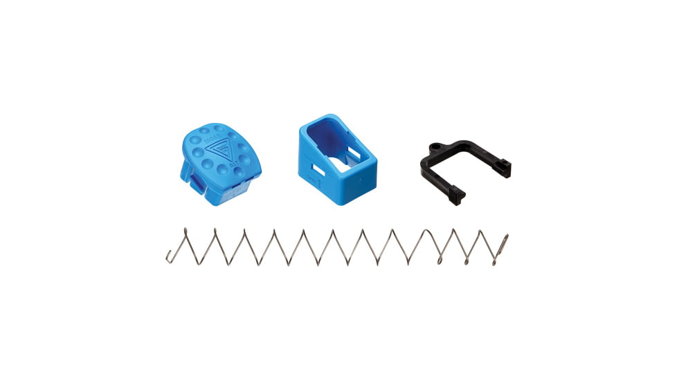 Ghost Inc Moab Mag Extension for Glock Gen 1-5, Plus 6 Rounds, Blue, GHOGLPLUSBLUE