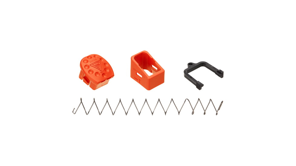 Ghost Inc Moab Mag Extension for Glock Gen 1-5, Plus 6 Rounds, Orange, GHOGLPLUSOR