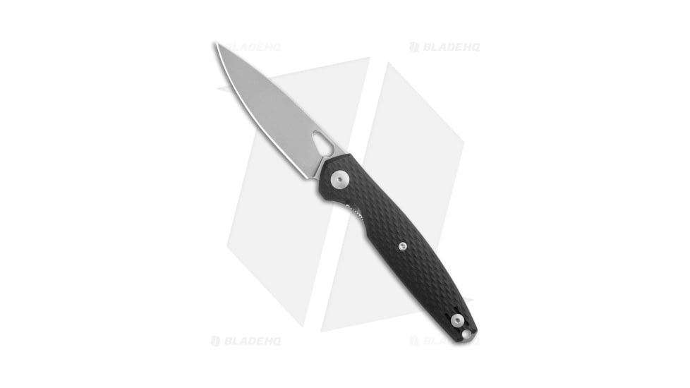 GiantMouse Vox/Anso ACE REO Folding Knife, 3.31in, CPM MagnaCut, Drop Point Blade, G-10, Black Handle, Black/Gray, 8.00 inch, BHQ-180283