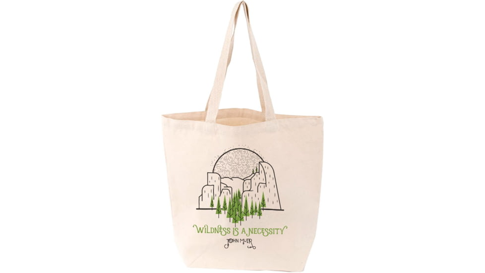 Gibbs Wilderness Is A Necessity Tote, Natural Cotton, 9781423650058