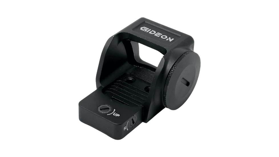 Gideon Optics Granite MOS Carry 1x 25.3x17.8mm Reflex Red Dot Sight, 3 MOA Red Dot Reticle, Black, GTMOS-CA-RD