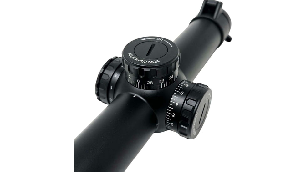 Gideon Optics Guardian 1-8x24mm LPVO 30mm Tube Rifle Scope, Second Focal Plane, Glass-Etched Reticle, Black, GOG18SFP