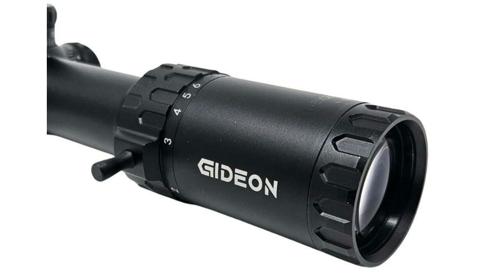 Gideon Optics Guardian 1-8x24mm LPVO 30mm Tube Rifle Scope, Second Focal Plane, Glass-Etched Reticle, Black, GOG18SFP