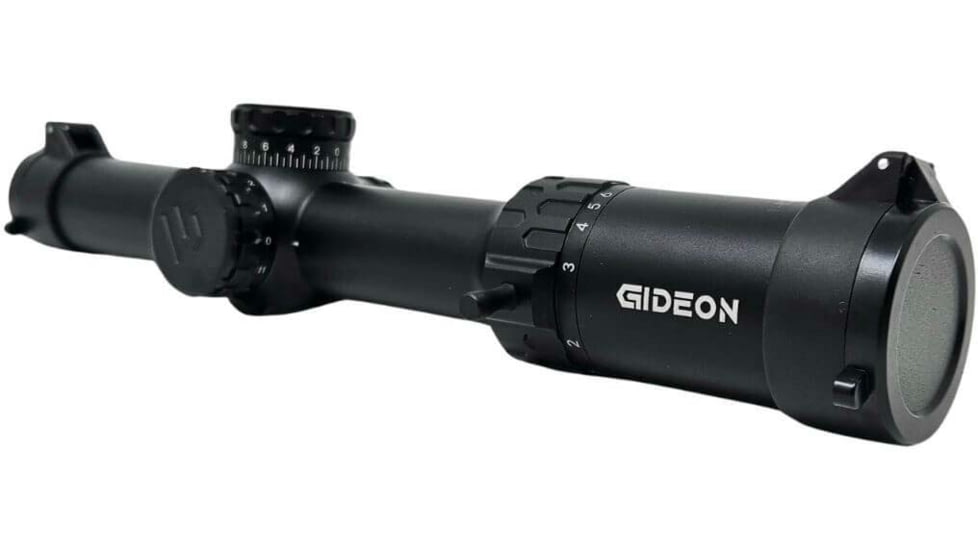 Gideon Optics Guardian 1-8x24mm LPVO 30mm Tube Rifle Scope, Second Focal Plane, Glass-Etched Reticle, Black, GOG18SFP