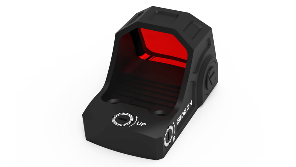 Gideon Optics Judge Reflex Sights, 3 MOA Red Dot Reticle, Black, JD10RD