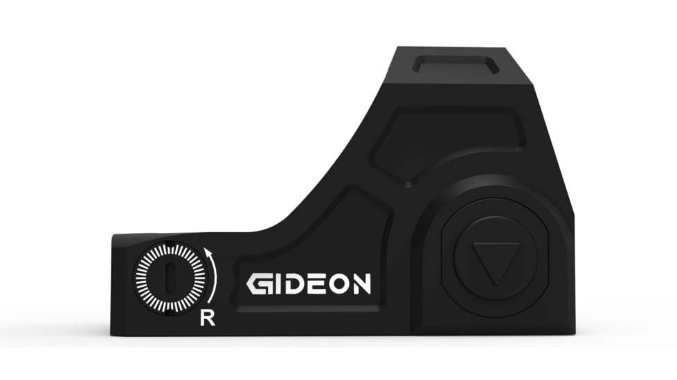 Gideon Optics Judge Reflex Sights, 3 MOA Red Dot Reticle, Black, JD10RD