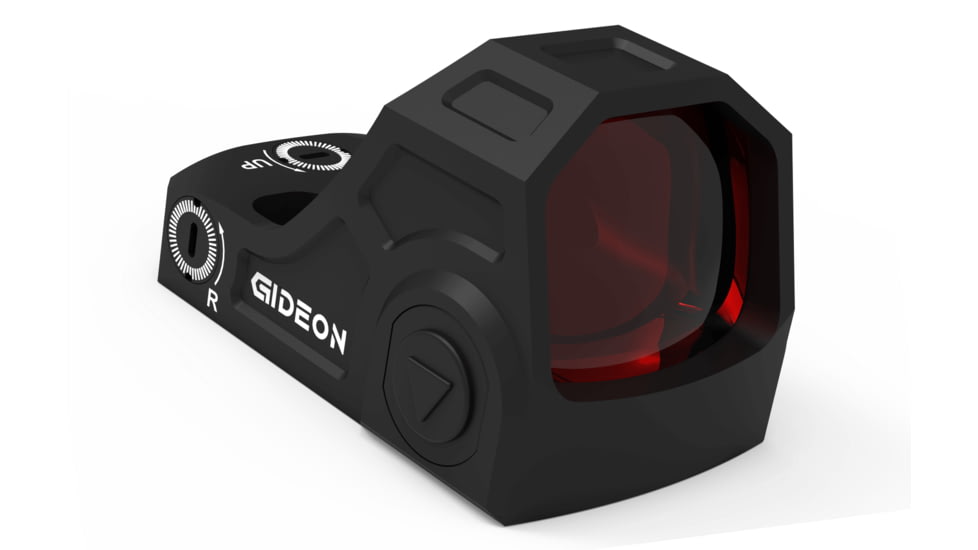 Gideon Optics Judge Reflex Sights, 3 MOA Red Dot Reticle, Black, JD10RD